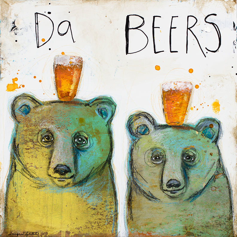 Da Beers — Paper Print by Jacqui Fehl