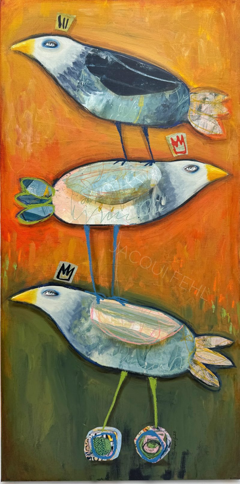 We Go Together — Original Painting by Jacqui Fehl