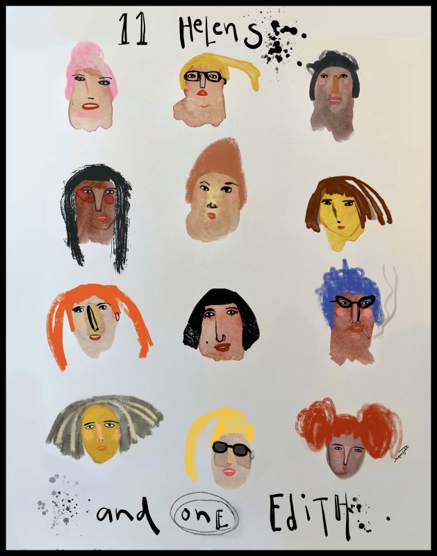 11 Helens — Paper Print by Jacqui Fehl
