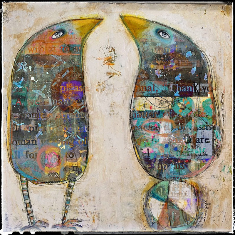 All Dressed Up and Nowhere to Go — Paper Print by Jacqui Fehl