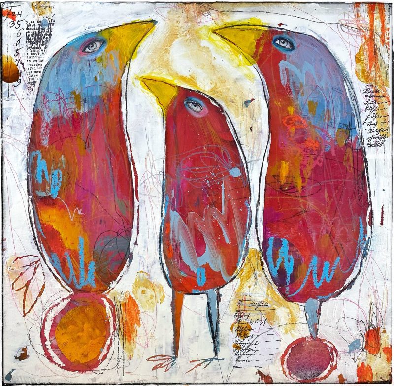 Birdland 2 — Paper Print by Jacqui Fehl