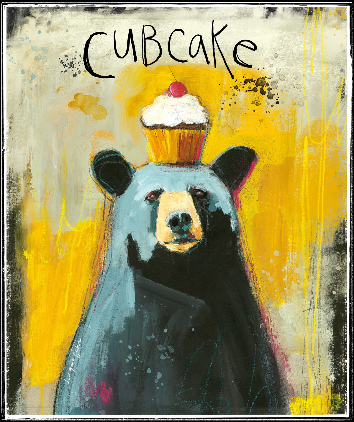 Cubcake — Paper Print by Jacqui Fehl