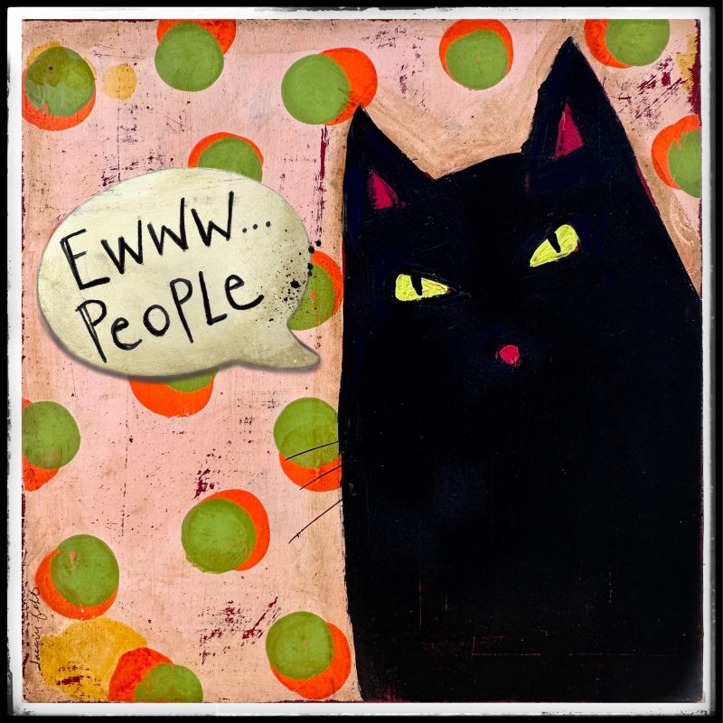 Ewwww... People — Paper Print by Jacqui Fehl