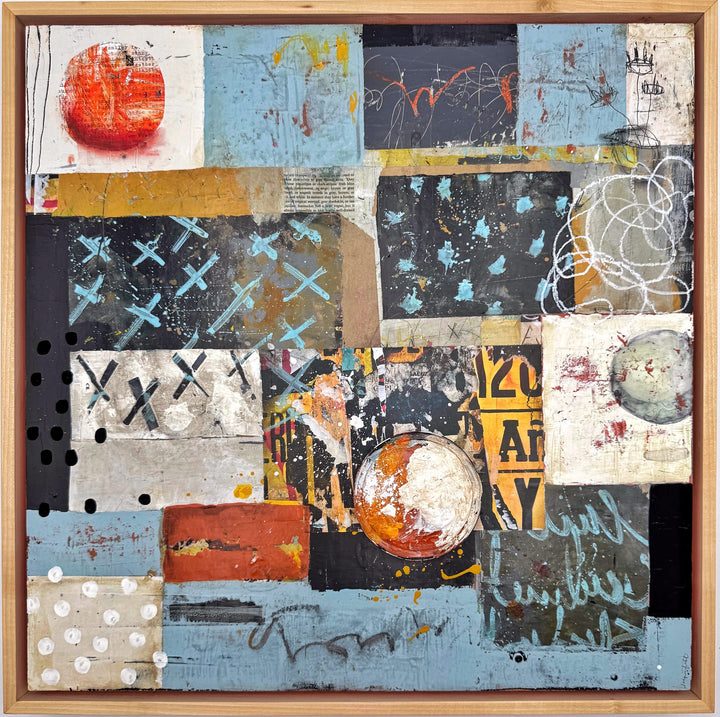 Grid-ish — Original Painting by Jacqui Fehl