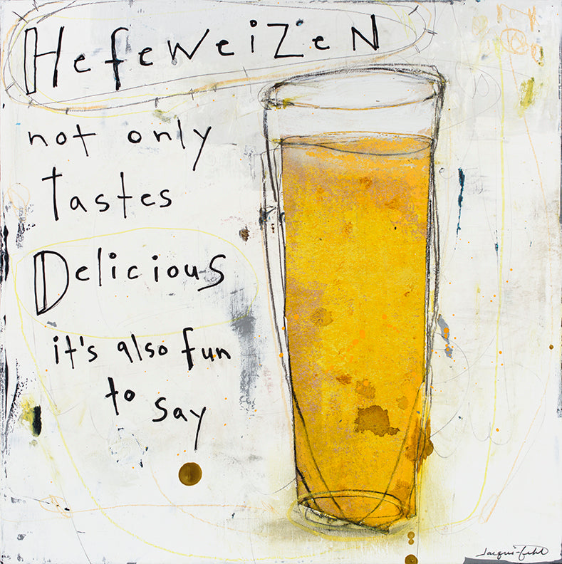 Hefeweizen — Paper Print by Jacqui Fehl