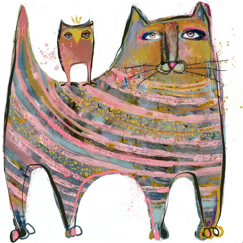 I think I Left the Stove On — Paper Print by Jacqui Fehl