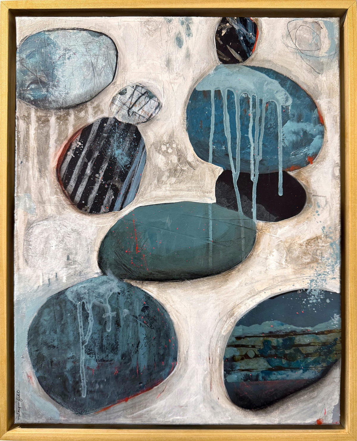Les Petites Pierres — Original Painting by Jacqui Fehl