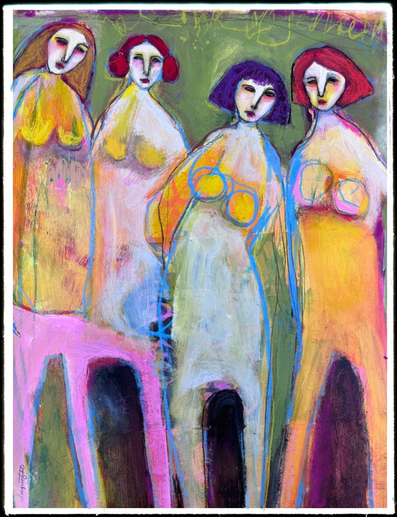 Sisterhood — Paper Print by Jacqui Fehl