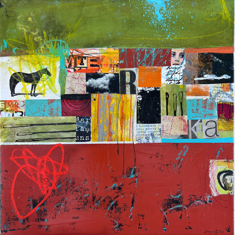 The Swatches of Life — Original Painting by Jacqui Fehl