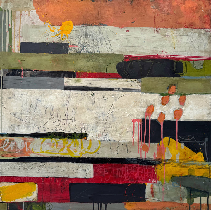 Traveling Alone Together — Original Painting by Jacqui Fehl