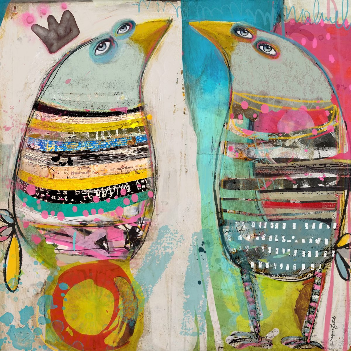Trendsetters — Paper Print by Jacqui Fehl