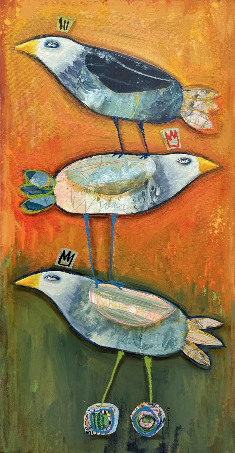 We Go Together — Metal Print by Jacqui Fehl