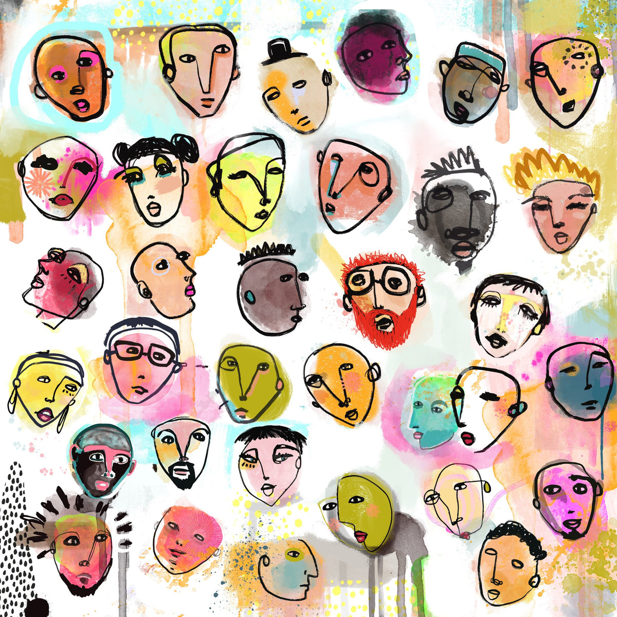 We The People 2 — Paper Print by Jacqui Fehl
