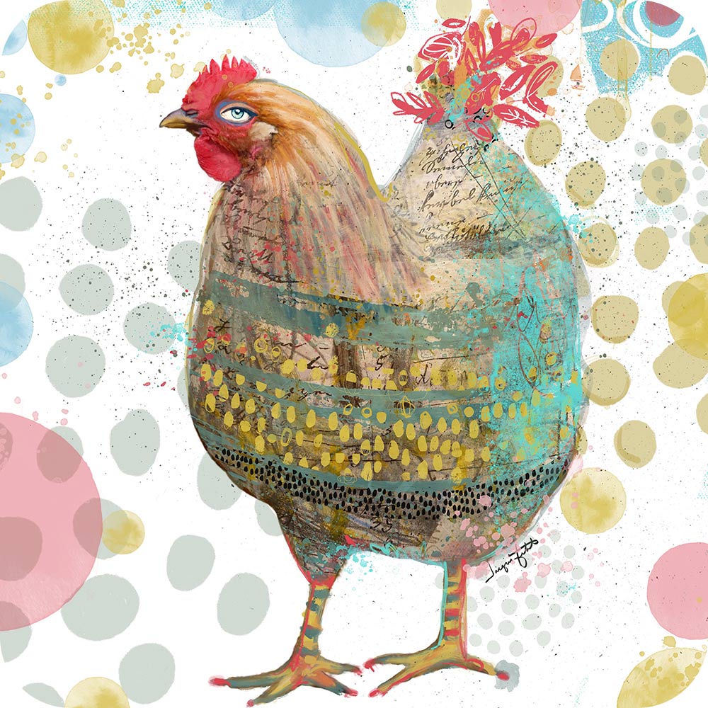 Miss Ava — Metal Print by Jacqui Fehl