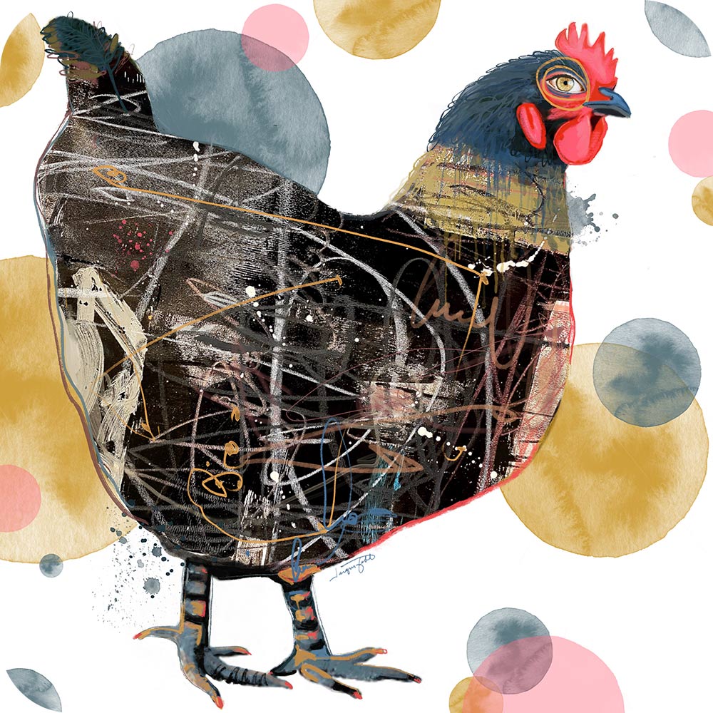 Miss Mabel — Metal Print by Jacqui Fehl