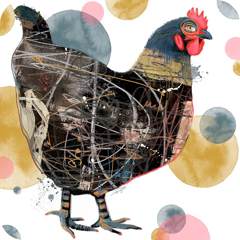 Miss Mabel — Metal Print by Jacqui Fehl